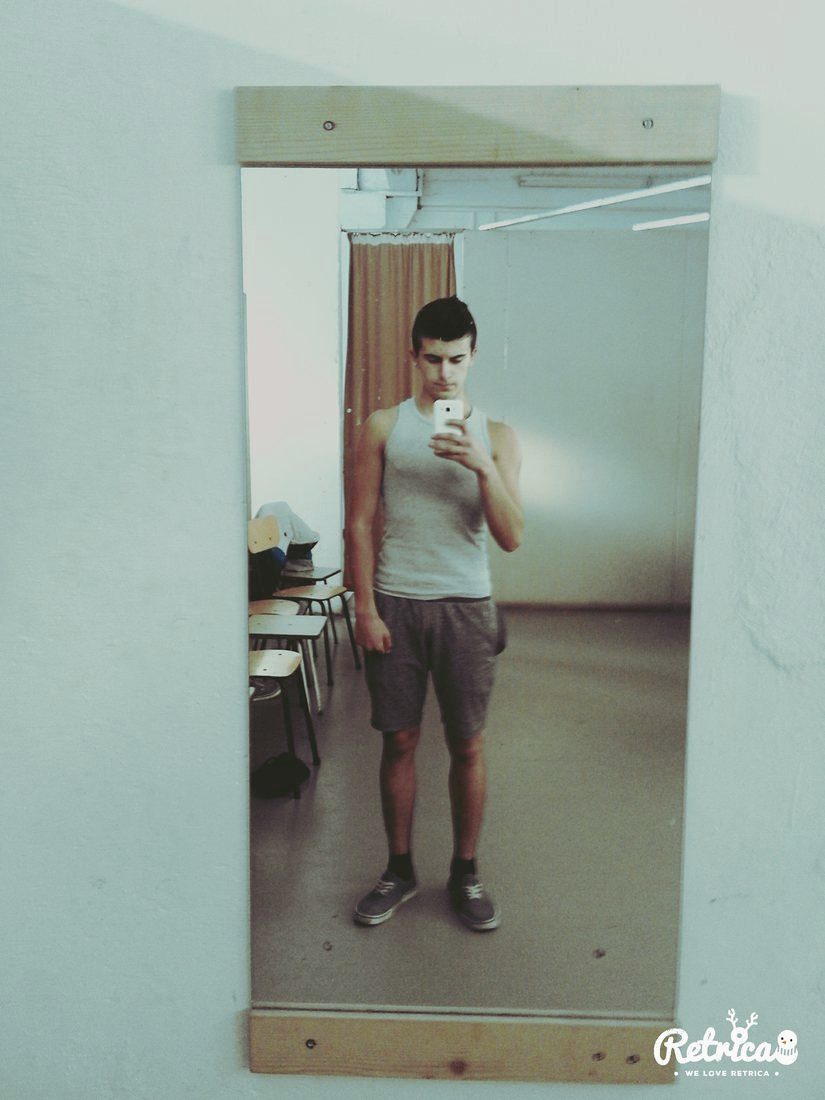 Bogdan as a lean teenager, where his fitness journey began